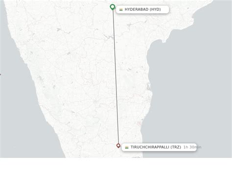 $52 Flights from Hyderabad (HYD) to Tiruchirapalli (TRZ).